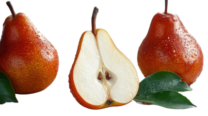 Apples, Autumn Harvest: Freshly picked ripe apples showcase the bountiful essence of autumn with droplets of freshness. This image perfectly captures the essence of a fruitful harvest.