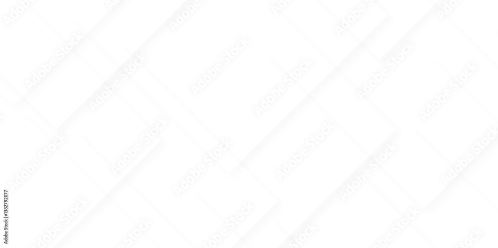 Poster modern abstract white background design with layers of textured white transparent material in triang
