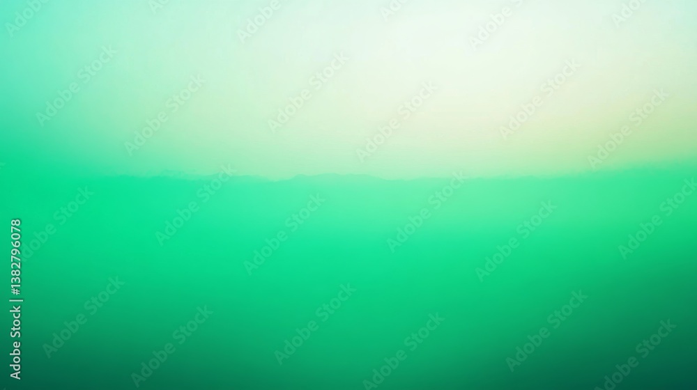 Aufkleber soft green gradient background with smooth color transitions, modern abstract backdrop for presentat