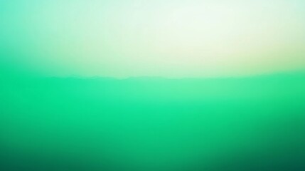 Fototapeta premium Soft green gradient background with smooth color transitions, modern abstract backdrop for presentations, web design, or digital art projects 