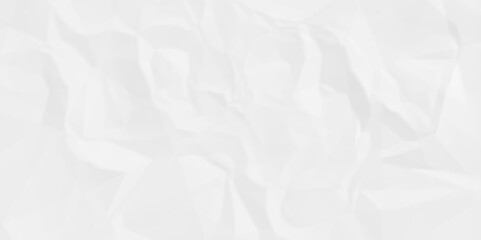 White crumpled paper texture. White wrinkled paper texture. White paper texture. White crumpled and top view textures can be used for background of text or any contents.	
