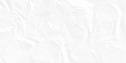 White crumpled paper texture. White wrinkled paper texture. White paper texture. White crumpled and top view textures can be used for background of text or any contents.	
