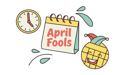 Cartoon food set illustration of grilled, cob, and beach popcorn