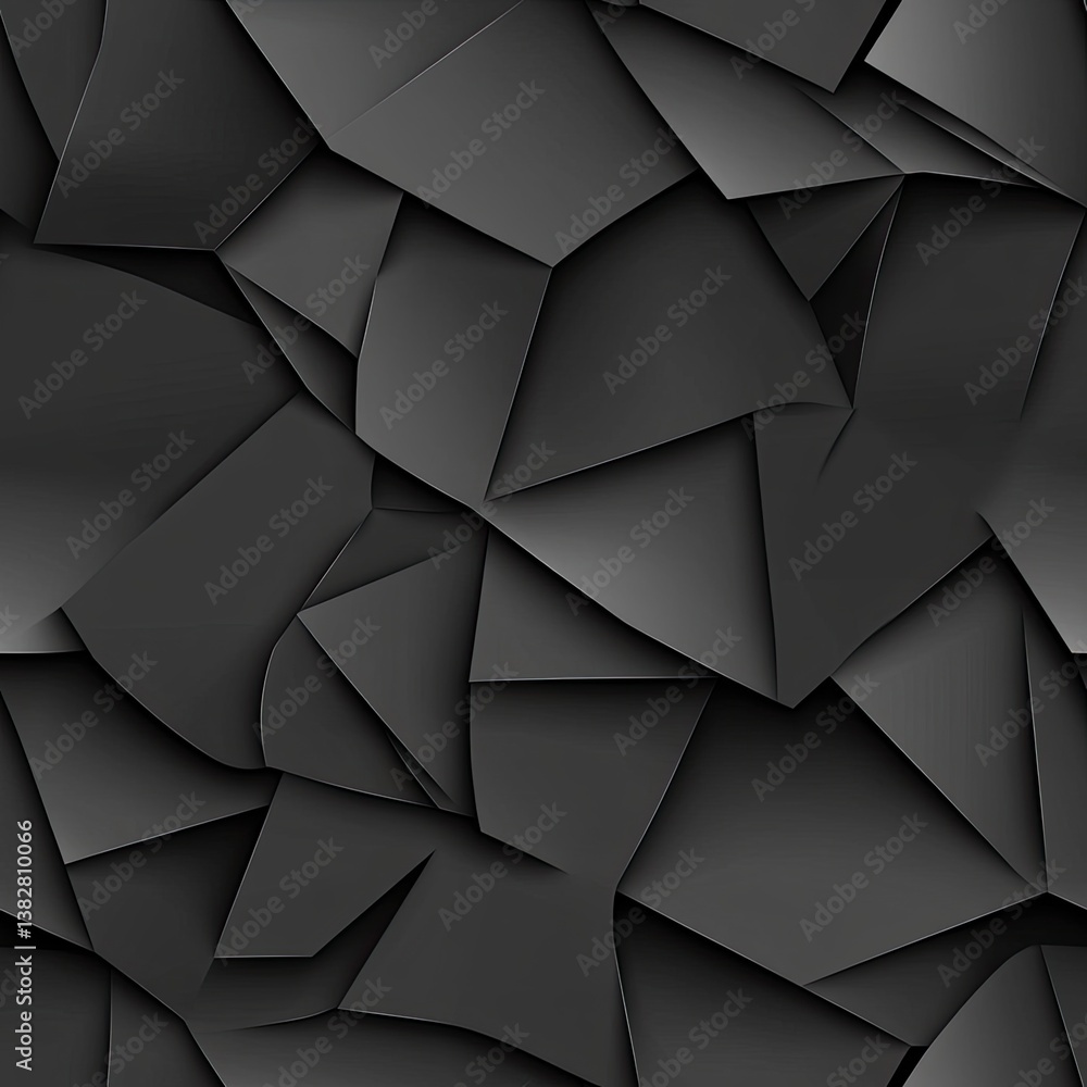 Poster textured dark gray and black surface with sharp edges resembling broken rocks, perfect for backgroun
