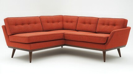 Mid-Century Modern Sectional Sofa