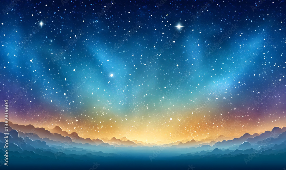 Poster abstract gradient background with grainy texture and noise effect