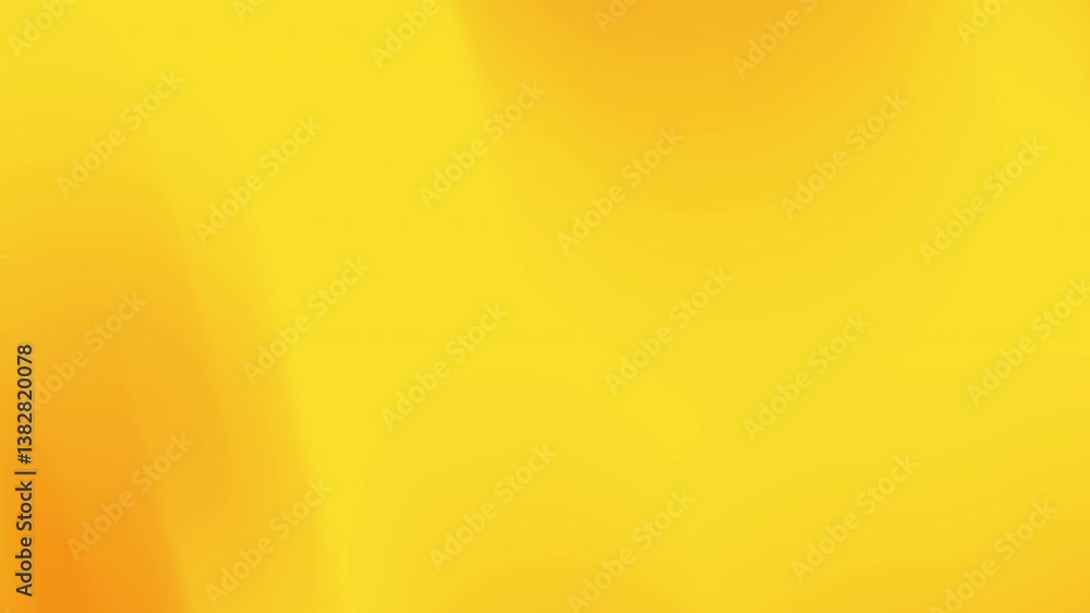 Poster abstract smooth bright yellow orange gradient background with soft waves motion light effect