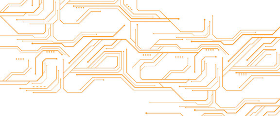 Vector abstract background with electronic circuit board.