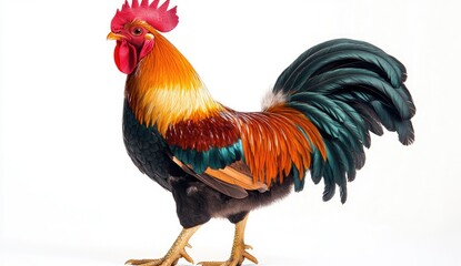 Fototapeta premium Rooster in Profile