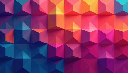 Obraz premium Abstract geometric shapes form a repeating backdrop , polygons, pattern, wallpaper