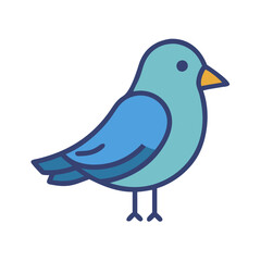  Cartoon Bird Icon Design