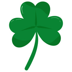 Leaf clover. Happy st patrick's day