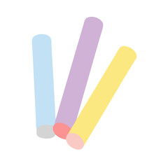  Chalk Stick Icon for Education