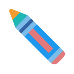  Fun Crayon Illustration Icon