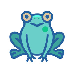  Educational Frog Icon