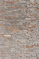 Stone Slate Walls Brickwork Slim Strip Rectangular Bricks uniform neat texture surface background