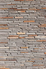 Stone Slate Walls Brickwork Slim Strip Rectangular Bricks uniform neat texture surface background