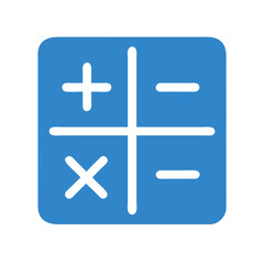 Obraz premium Math Formula Icon for Educational Resources