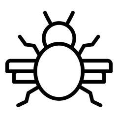 Scarab with Wings Icon