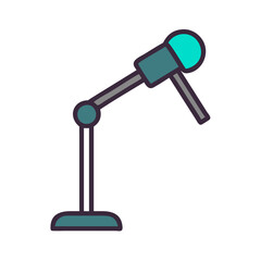  Microphone Stand Icon for Recording Setup
