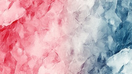 Dynamic red white and blue background with soft blurred edges creating a bold and patriotic abstract vibe