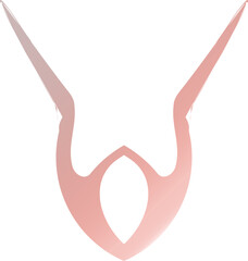 Abstract Minimalist Gradient Icon – Versatile Glossy Symbol for Modern Digital Interfaces and Creative Design Projects