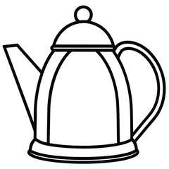 Obraz premium teapot isolated on white