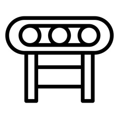 Fototapeta premium Conveyor Icon