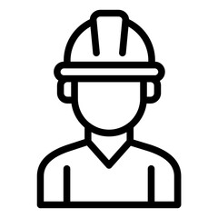 Male Engineer Icon