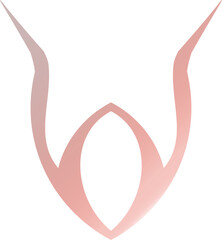 Sleek Pink Gradient Icon – Modern and Versatile Symbol for UI, Branding, and Digital Design