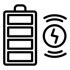 Wireless Charging Icon