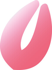 Sleek Pink Gradient Icon – Modern and Versatile Symbol for UI, Branding, and Digital Design