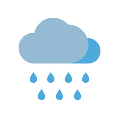  Rain Icon for Weather Representation