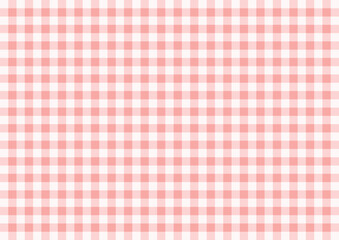 Elegant Mellow pale pink & Autumn very light pink Seamless Tartan Fabric Design