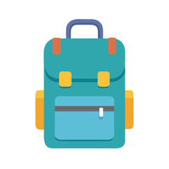  Modern School Bag Icon
