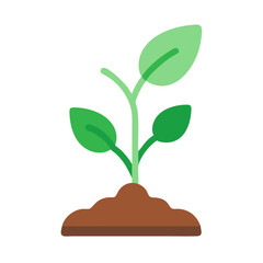  Seedling Icon for Growth and Nature