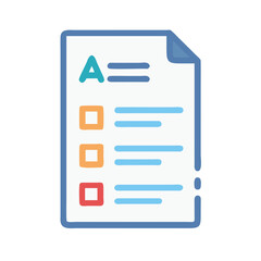  Icon for Educational Test Papers
