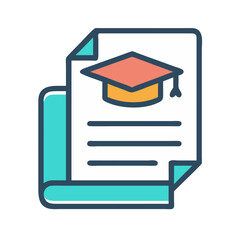  Academic Thesis Icon for Graduate Work