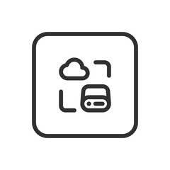 Cloud Sync Synchronize Server - Cloud Storage and Server Synchronization Icon