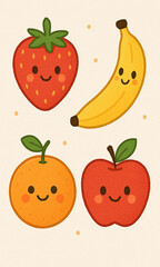 set of fresh vegetables