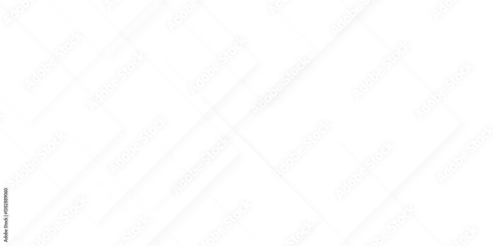 Poster modern abstract white background design with layers of textured white transparent material in triang