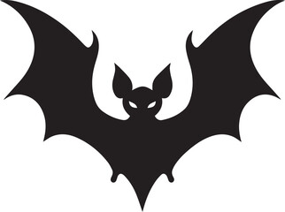 Fototapeta premium bat black silhouette vector