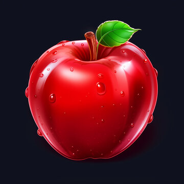 apple red fruit slot element for casino