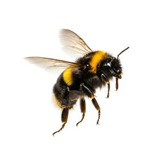 Bumble Bee Flying Transparent Background 