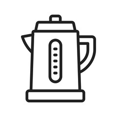 Kettle icon vector image. Suitable for mobile apps, web apps and print media.