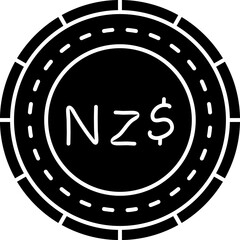 Fototapeta premium Niue Coin Icon