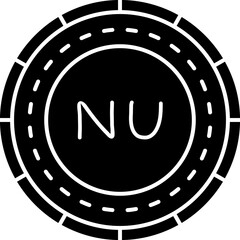 Fototapeta premium Bhutan Coin Icon