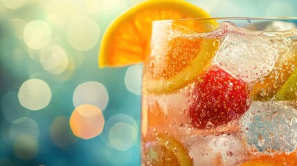 Refreshing Summer Fruit Cocktail