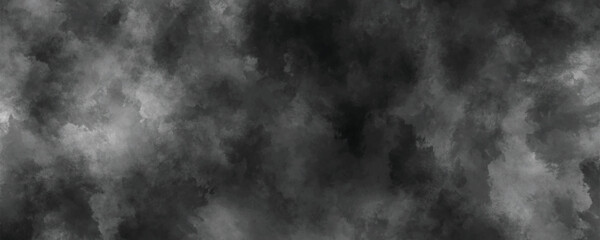 Softly faded and distressed dark ink wash with an abstract cloud-like grunge effect

