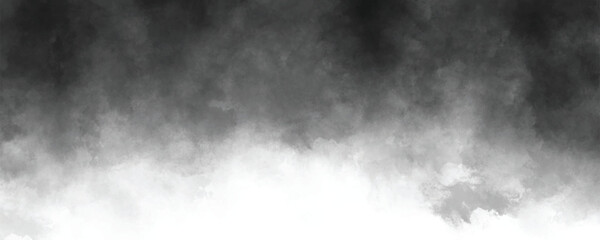 Hazy and stormy watercolor texture in black and gray with soft organic brushstrokes

